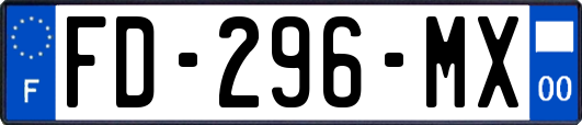 FD-296-MX
