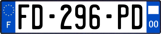 FD-296-PD