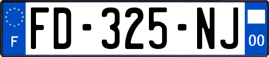 FD-325-NJ