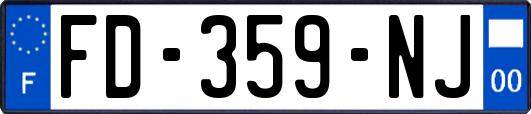 FD-359-NJ