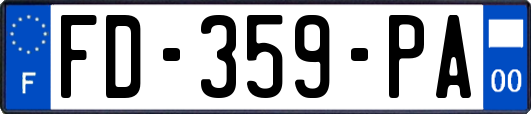 FD-359-PA