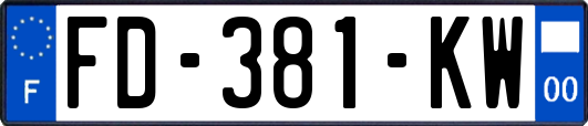 FD-381-KW