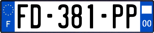 FD-381-PP