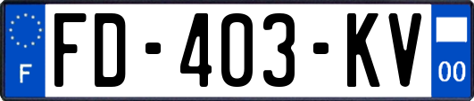 FD-403-KV