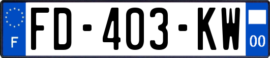 FD-403-KW