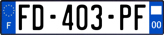 FD-403-PF