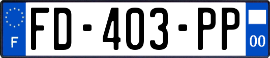 FD-403-PP