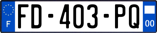 FD-403-PQ