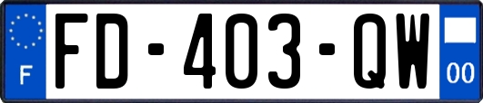FD-403-QW