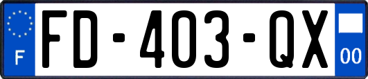FD-403-QX