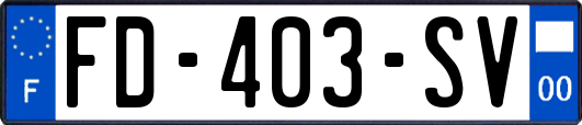 FD-403-SV