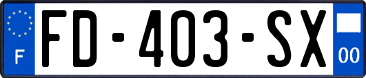 FD-403-SX