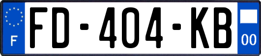 FD-404-KB