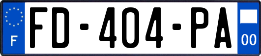 FD-404-PA