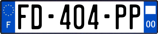 FD-404-PP