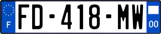 FD-418-MW