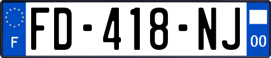 FD-418-NJ