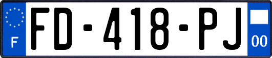 FD-418-PJ