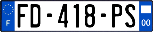 FD-418-PS