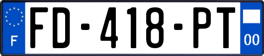FD-418-PT