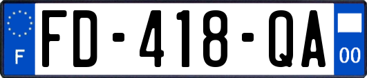 FD-418-QA