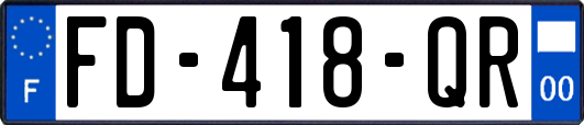 FD-418-QR