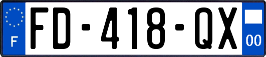 FD-418-QX