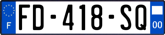 FD-418-SQ