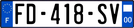 FD-418-SV