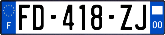 FD-418-ZJ