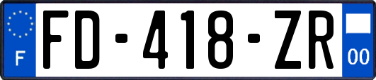 FD-418-ZR