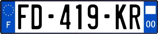FD-419-KR