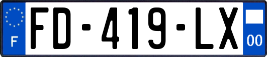 FD-419-LX