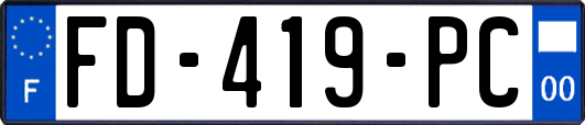 FD-419-PC