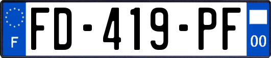 FD-419-PF