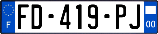 FD-419-PJ