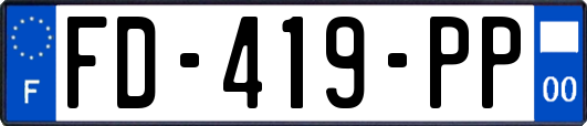 FD-419-PP