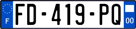 FD-419-PQ