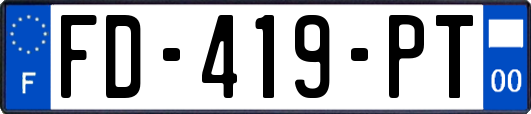 FD-419-PT