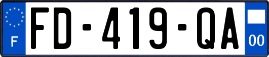 FD-419-QA