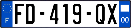 FD-419-QX