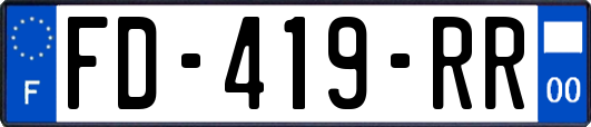 FD-419-RR