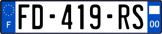 FD-419-RS