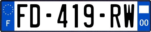 FD-419-RW