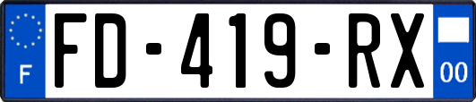 FD-419-RX