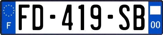FD-419-SB