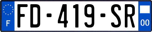 FD-419-SR