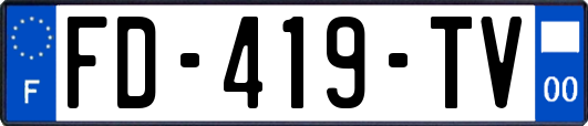 FD-419-TV