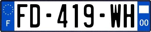 FD-419-WH