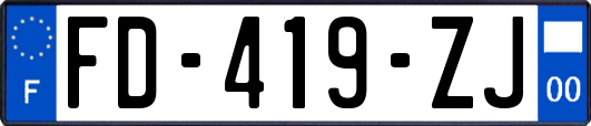 FD-419-ZJ